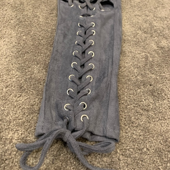 Suede leggings - Picture 3 of 5